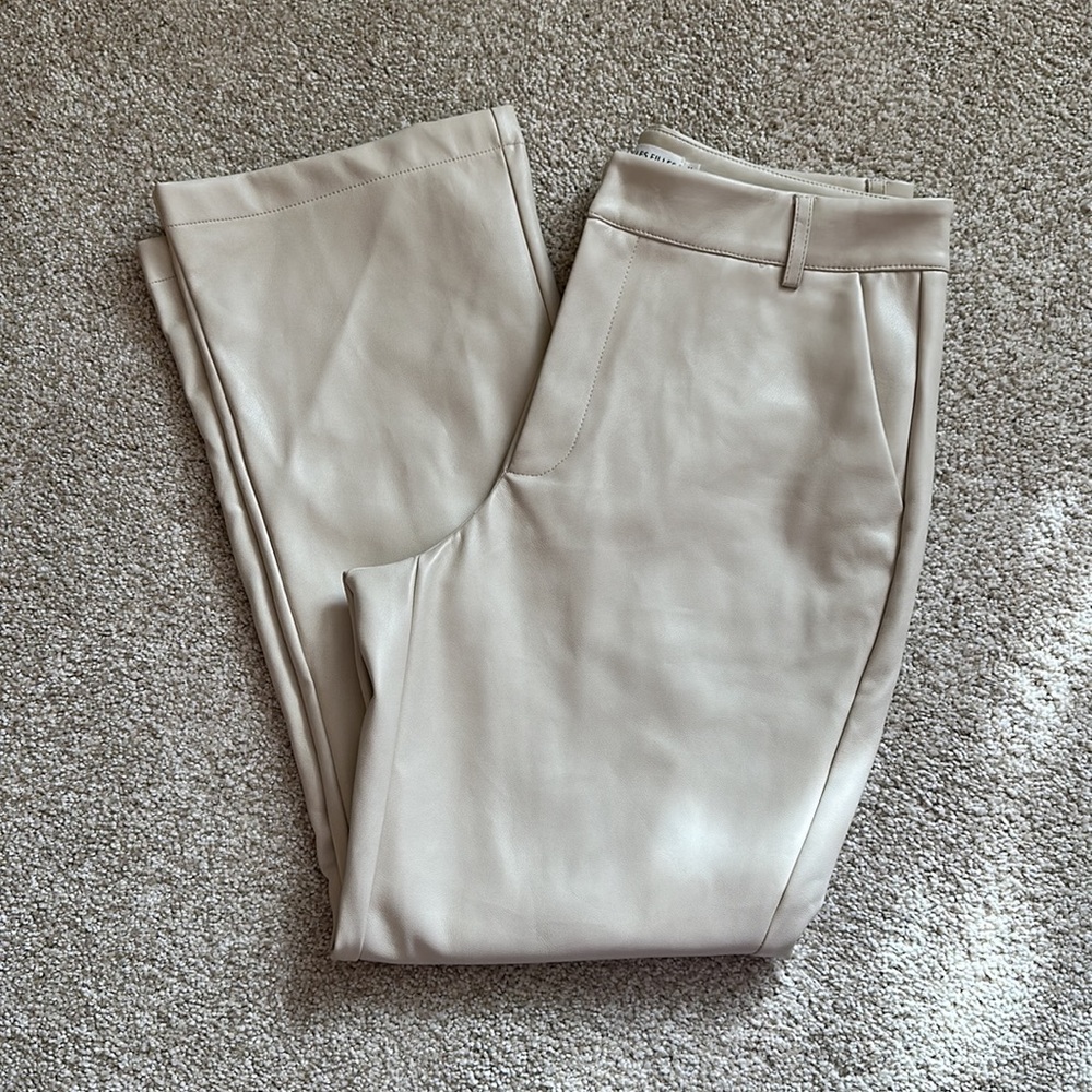 AVEC LES FILLES leather pants